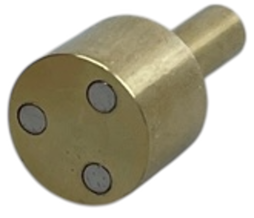 Contact piece for ISO gun- Cup headed pins with magnet