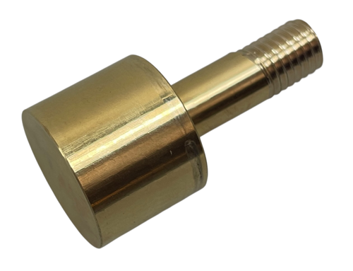 Hammerhoved - Kontaktstykke Ø25X20mm med M10mm gevind