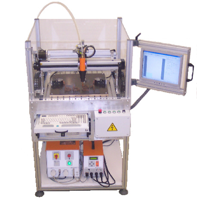 CNC Maschine BSTA_01 ein SIK 2 Schweißkopf