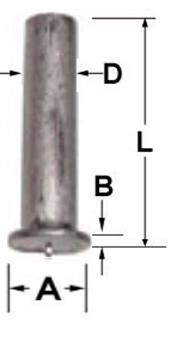 UT STIFT Ø6x60 Matr. MS63