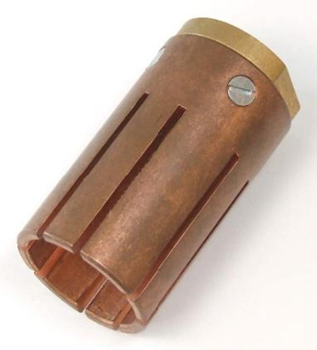 Bolteholder for betonankre 7/8" 22mm E12 L65 - Kobber