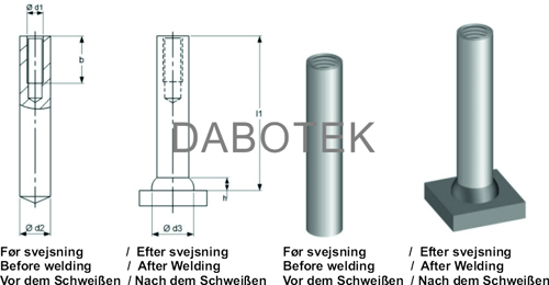UD Stift Ø10X70 mm Matr. A2-50 efter EN ISO 13918