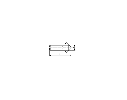 Gevindstifte M8x40 2 stk - DIN553